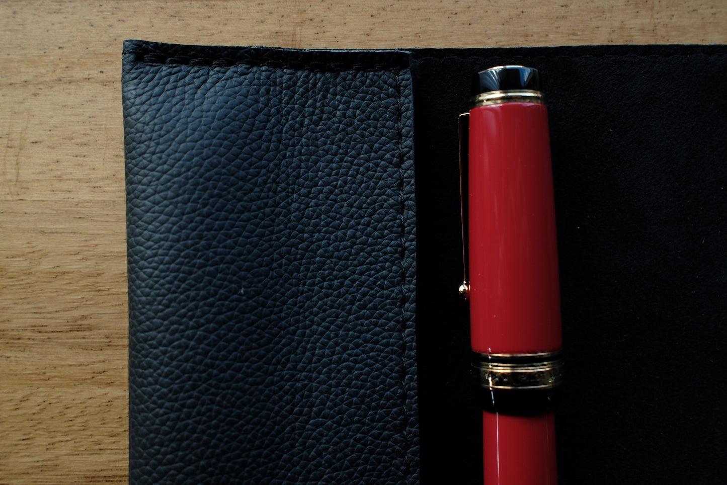 Fountain Pen Handmade Leather Roll Case