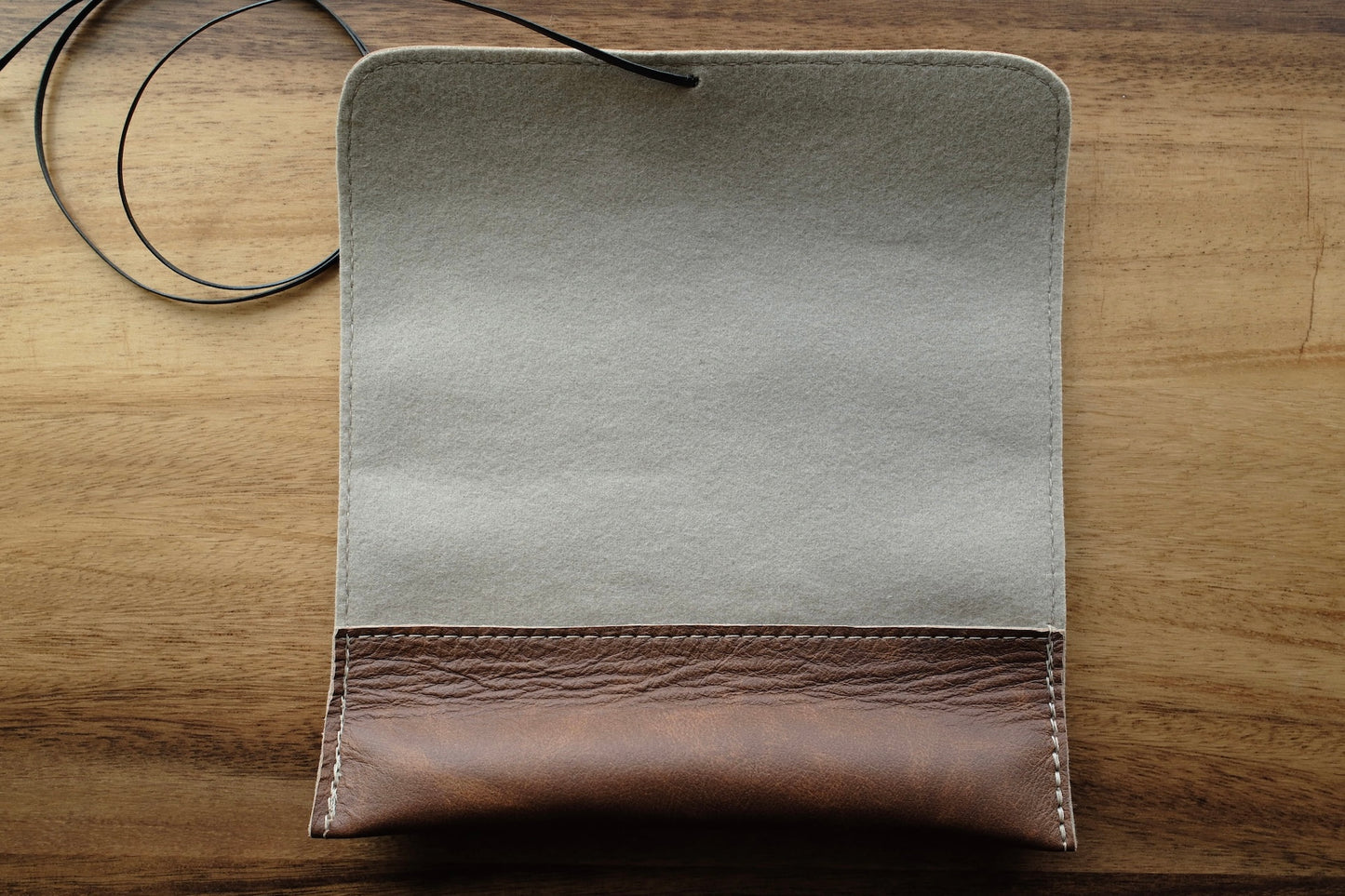 Fountain Pen Handmade Leather Roll Case