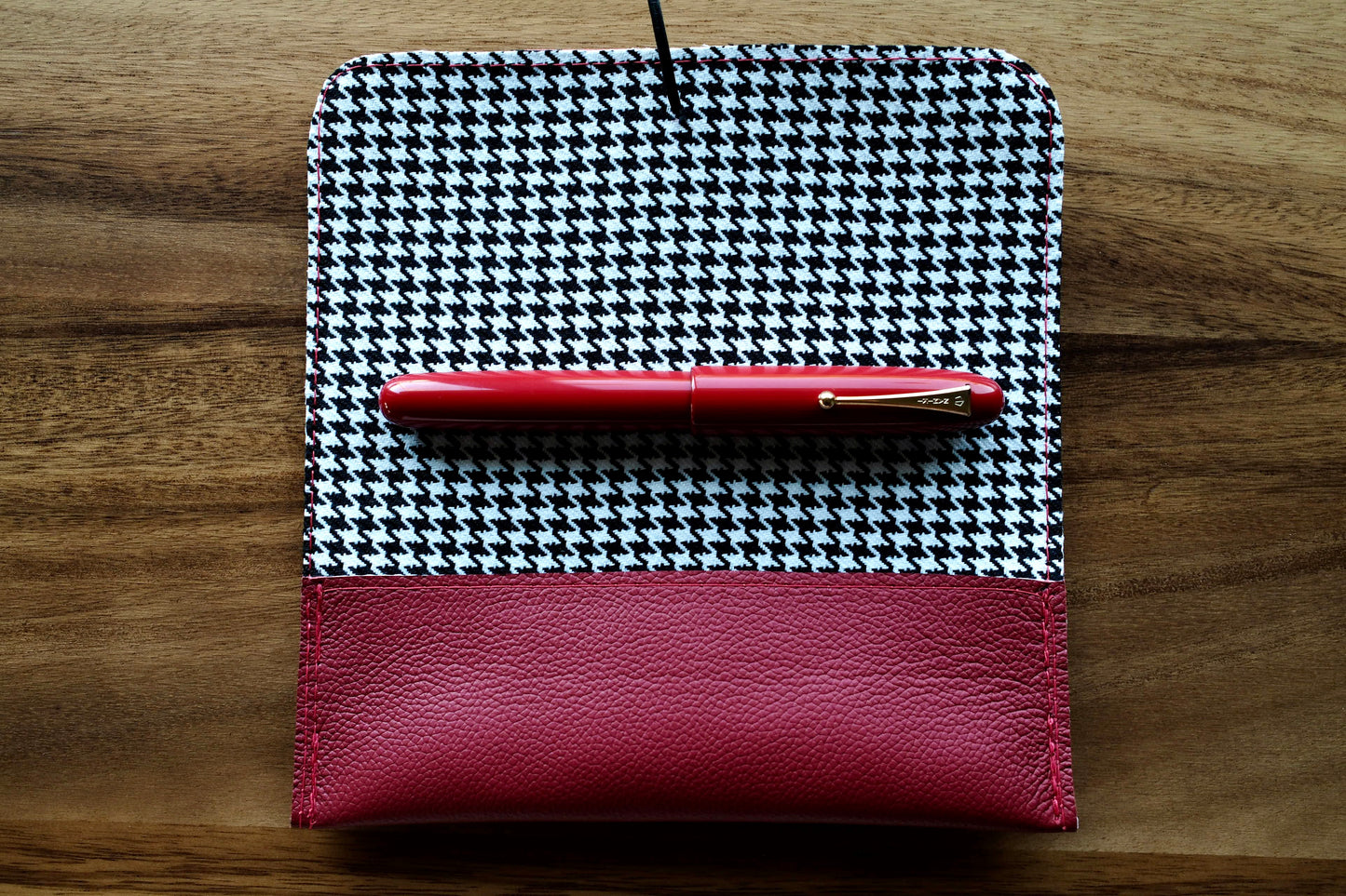 Fountain Pen Handmade Leather Roll Case
